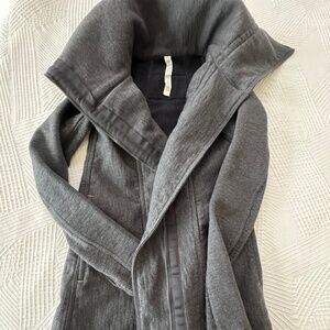 Lululemon jacket with funnel collar